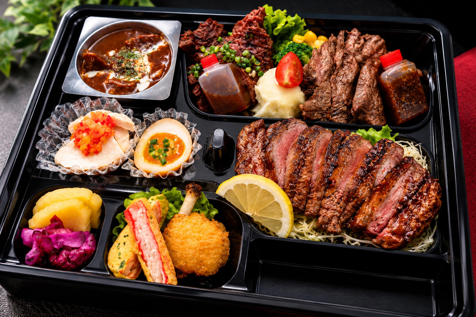 ぶつぎりたんちゃん特注御膳弁当